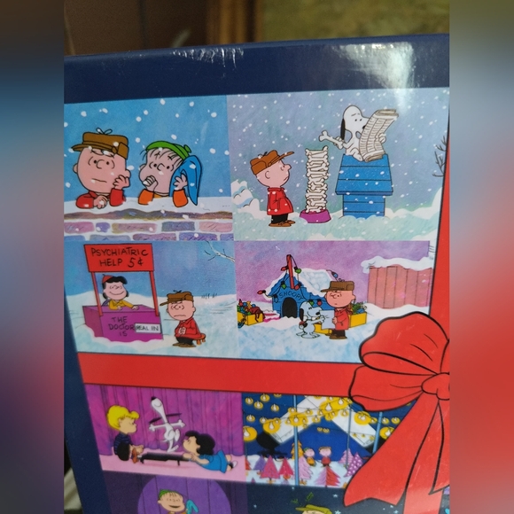 SEALED & NEW! 1000 PIECE CHARLIE BROWN CHRISTMAS PUZZLE 1000pc - Picture 3 of 8